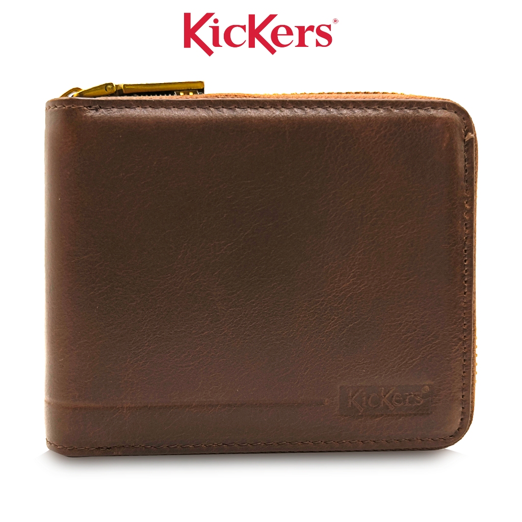 Zipped Wallet Soft Grain Cow Leather