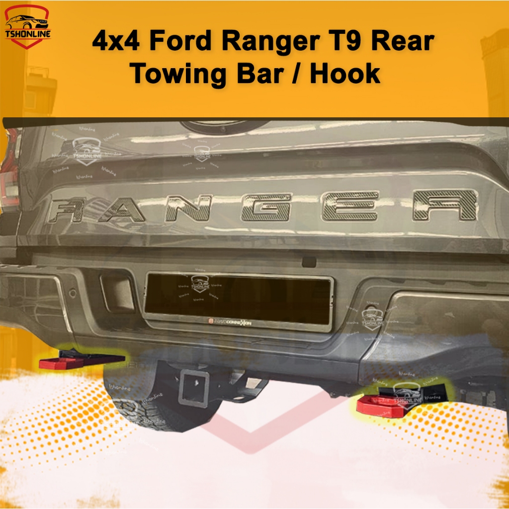Ford Ranger T9 Towing Bar Ranger 2022-2024 Hook XLT XLT Plus Wildtrak ...