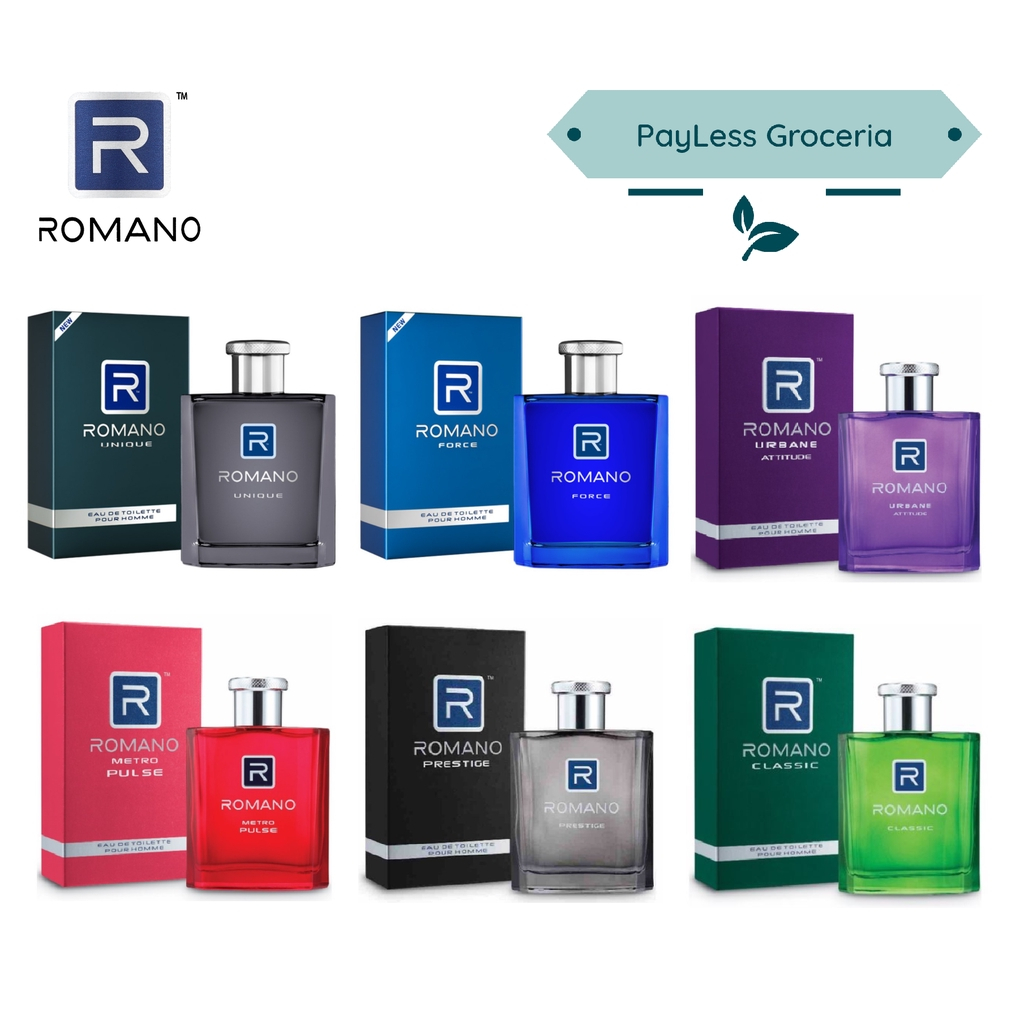 ROMANO EDP PERFUME LONG LAST 100ML PREMIUM FRAGRANCE Shopee Malaysia