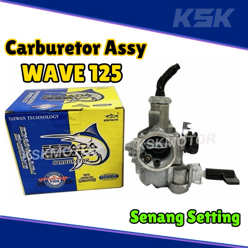 CARBURETOR WAVE125 ESPADA 100 ORI KARB W125 CARBURETOR WAVE125 HONDA EX5 DREAM DASH WAVE125 WAVE110 RACING Shopee Malaysia