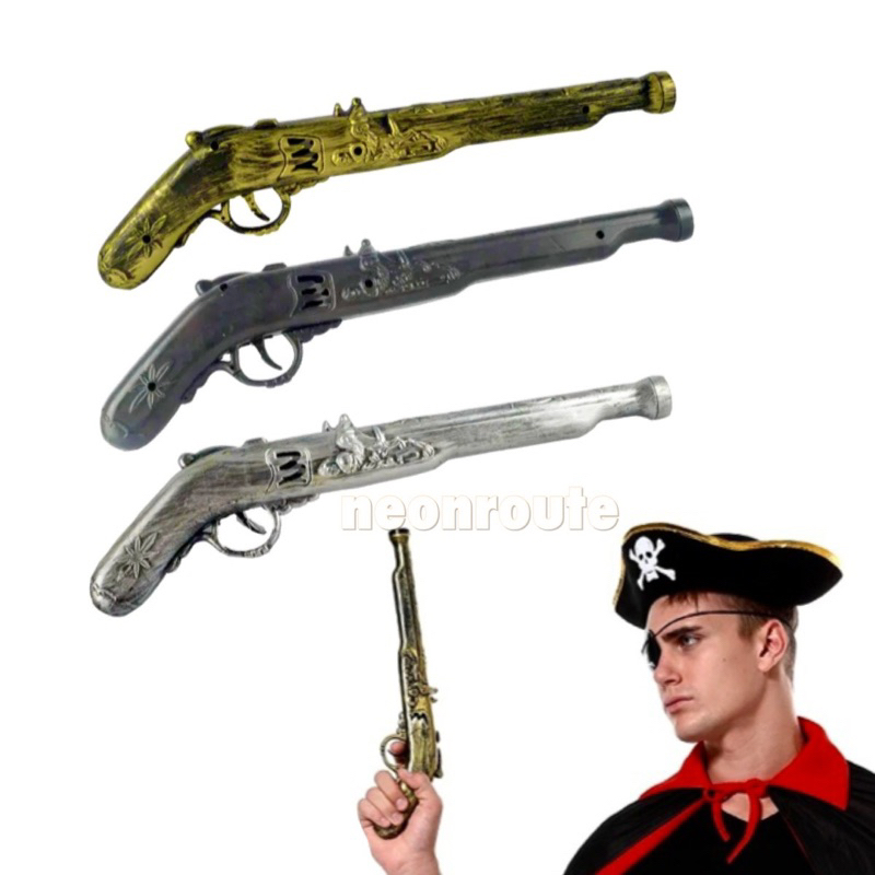 Pirate Plastic Toy Gun. Halloween Cosplay Pirates Prop | Shopee Malaysia