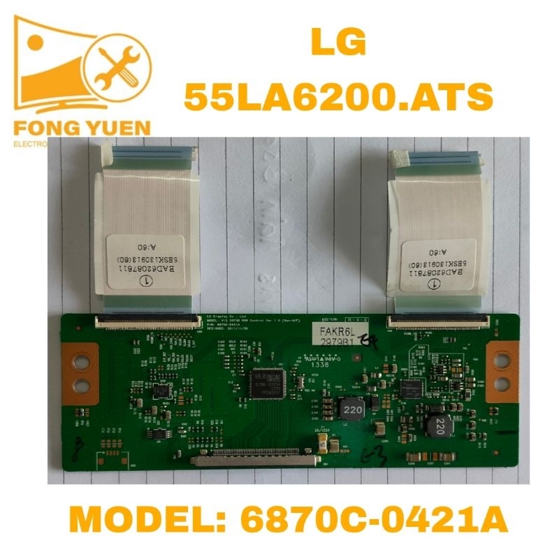 LG TV TCON BOARD OR RIBBON 55LA6200.ATS (Version-1) | Shopee Malaysia