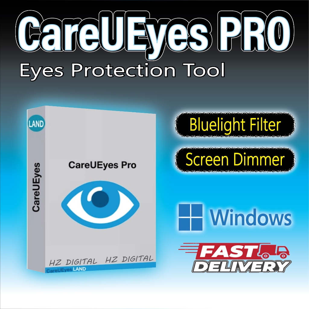 CareUEyes PRO 2.4.1.0 Latest 2024 Eye Protection Software Monitor ...