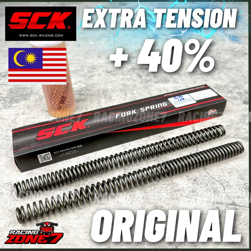 SCK RACING RACING FORK SPRING Y15 V1 V2 Y16 RS150 NVX155 NMAX LC135 ...