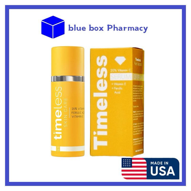 Timeless 20% Vitamin C + E + Ferulic Acid (CEF) Whitening Brightening ...