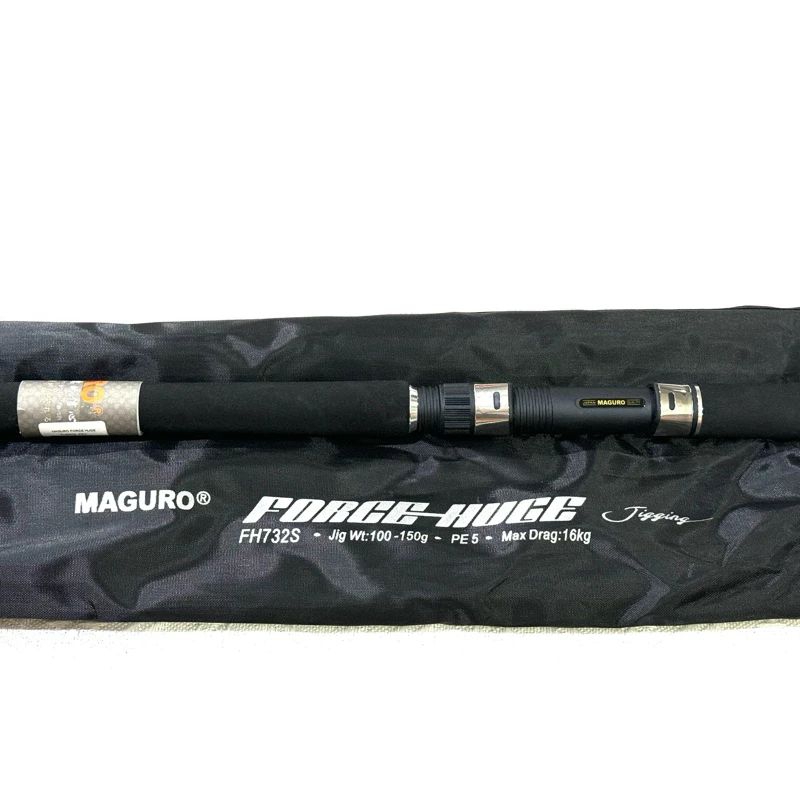 MAGURO FORCE HUGE JIGGING LIGHT POPPING FISHING ROD Shopee