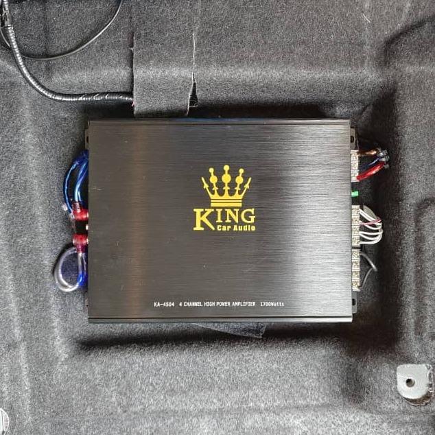 KING Car Audio MAX POWER 1700 Watts Mosfet High Power 4-Channel ...