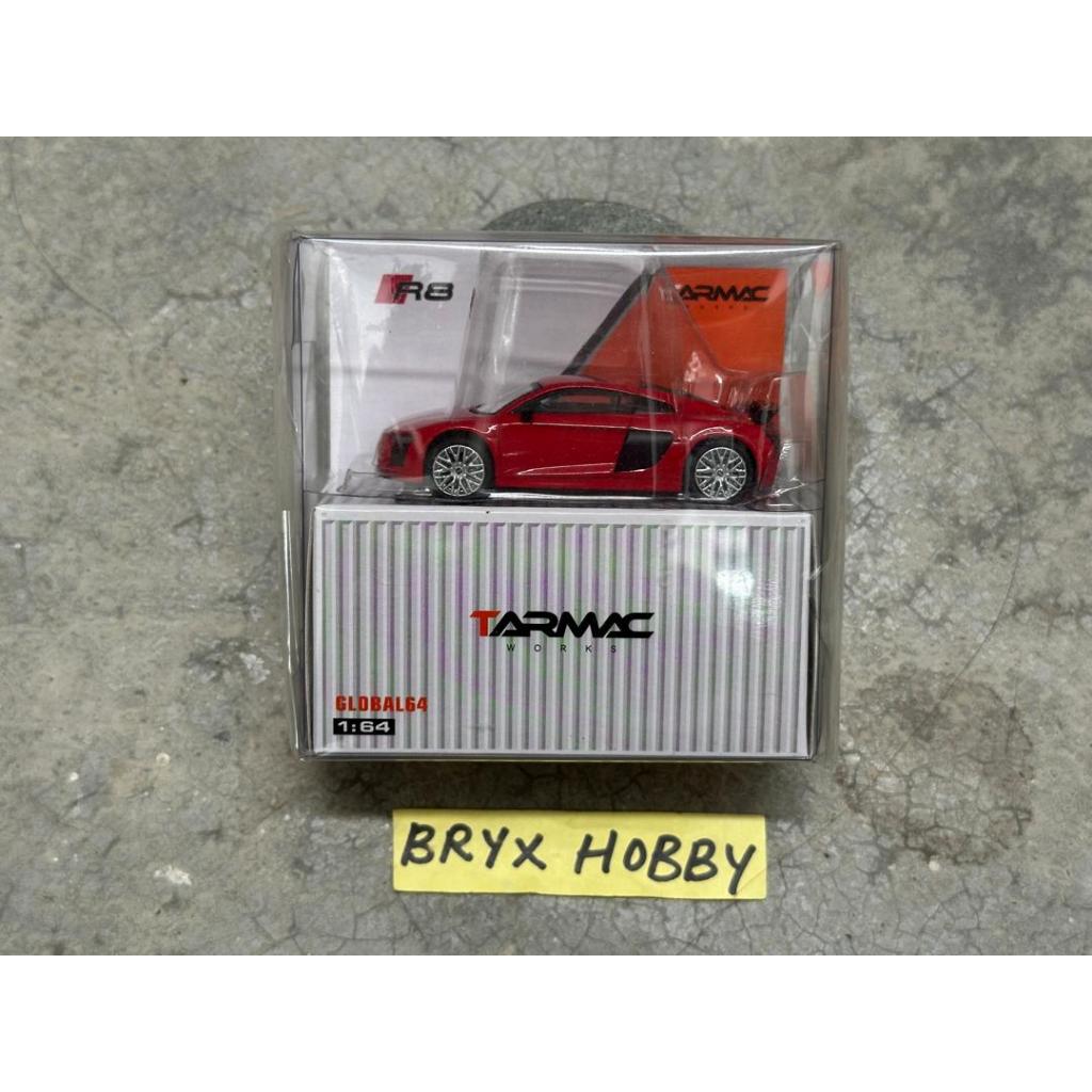 Tarmac Works Global64 Audi R8 V10 Plus T64G001RE Dynamite Red (164