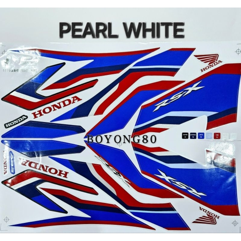 HONDA RSX 150 ( 6 ) BODY STICKER ( READY STOCK ) | Shopee Malaysia