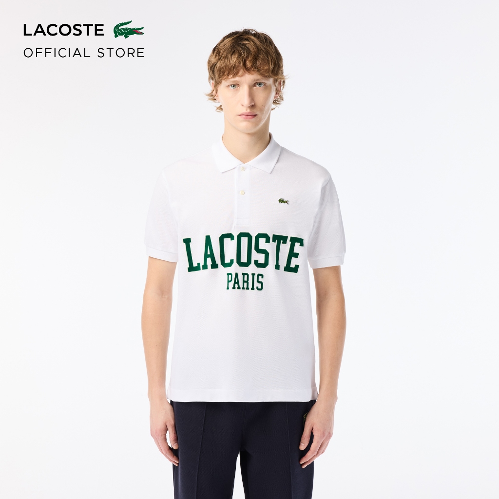 LACOSTE Original L.12.12 Flocked Polo Shirt