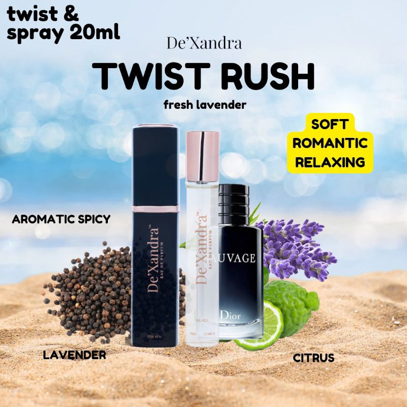 Dexandra Perfume Twist And Spray EDP Twist Spray 20ML Dexandra By