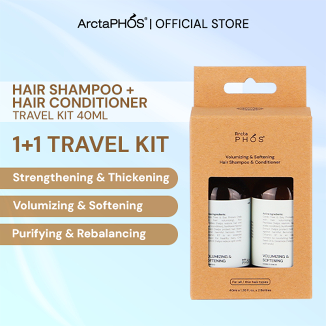 ArctaPHOS Pek Perjalanan Syampu Rambut Perapi Rambut (40ml) | Shopee ...
