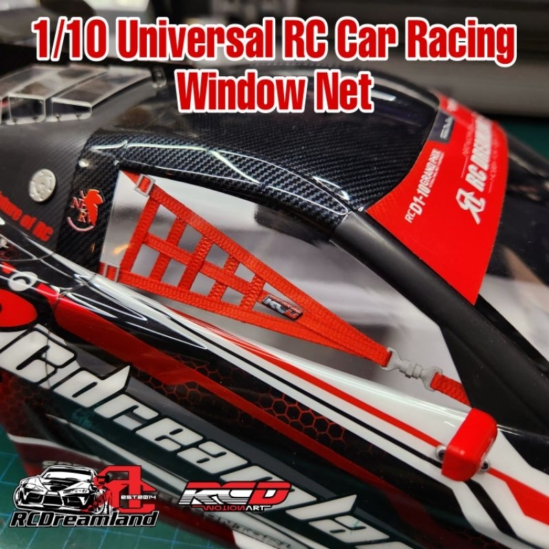 【READY STOCK】RCD 1/10 Universal RC Car Racing Window Net | Shopee Malaysia