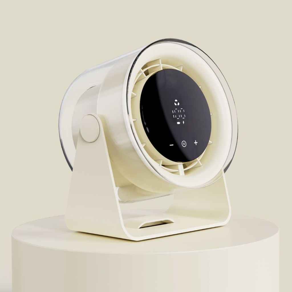 [READY STOCK] Wireless USB Rechargeable Circulation Fan Desk Fan ...