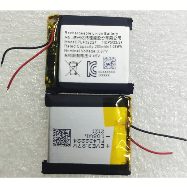 Battery Amazfit Bip 3 Bip3 Pro A2171 A2172 Amafit EVE PL432224 280mAh Replacement 432224 V 280 Bateri Batery Batteri Blp Shopee Malaysia