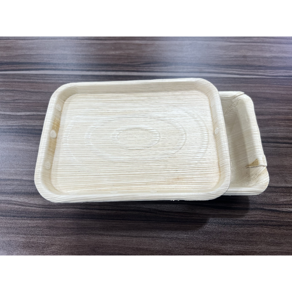 Disposable Biodegradable Eco Friendly Areca Palm Plates - Pick A'Leaf ...