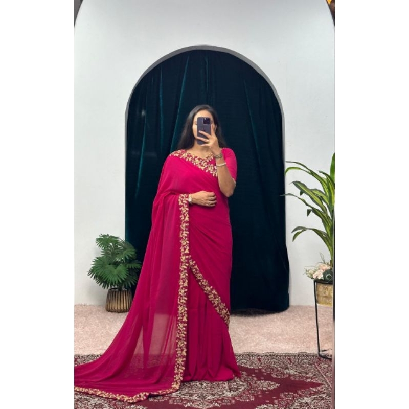 gold embellished gown