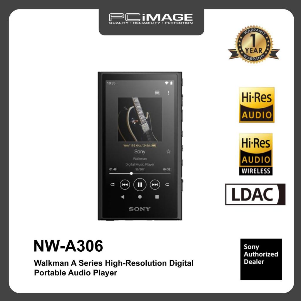 SONY NW-A306 WALKMAN A SERIES HI-RES DIGITAL PORTBALE AUDIO PLAYER WITH ...