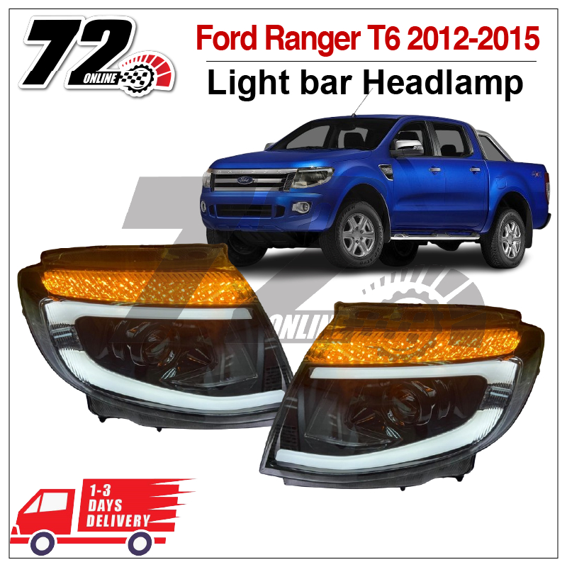 Ford Ranger T6 2012-2015 Light Bar headlamp | Shopee Malaysia