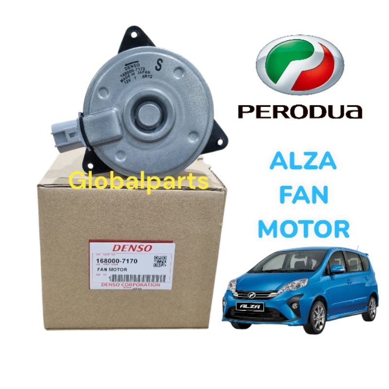 100% ORIGINAL PERODUA ALZA AXIA BEZZA MYVI D20N 2018 RADIATOR FAN MOTOR ...