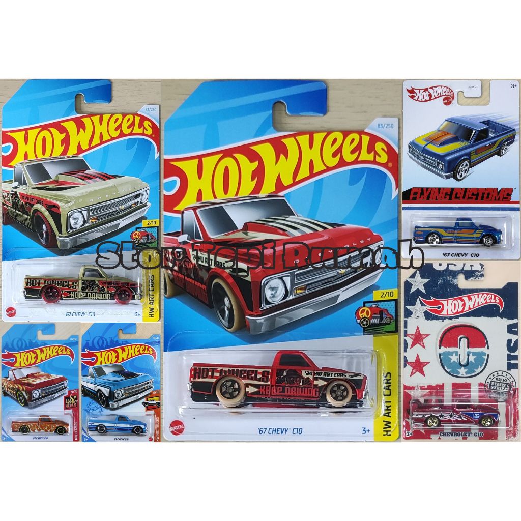 67 chevy c10 hot wheels treasure hunt clearance