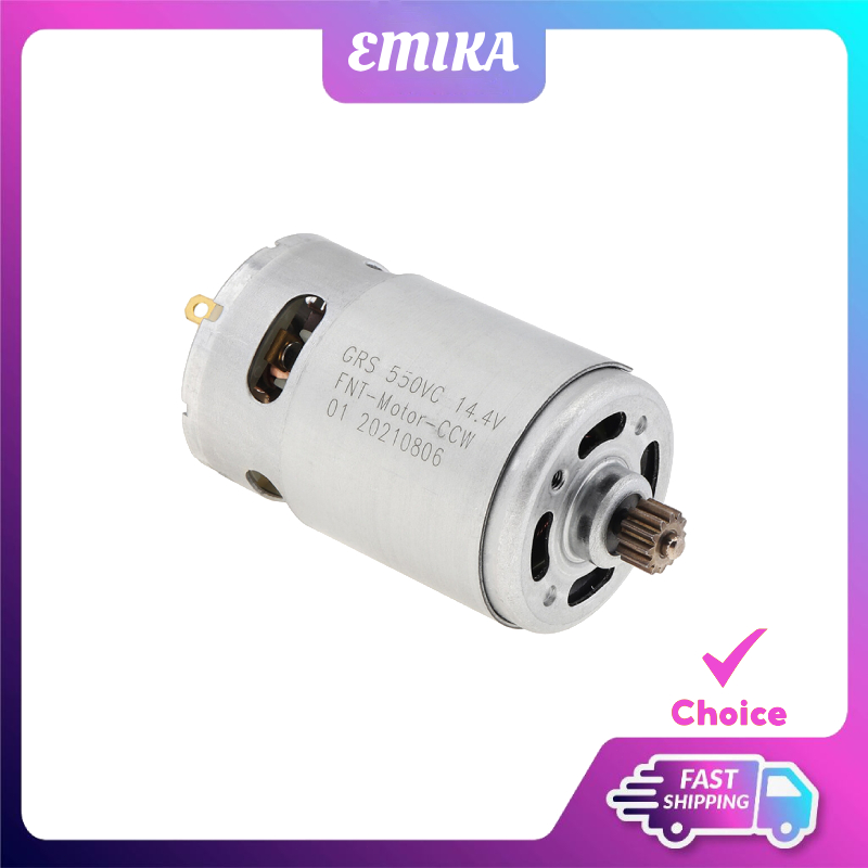 Motore DC Wresetly GRS550VC 14 Denti - 21500-29000 RPM Per Trapani A Batteria