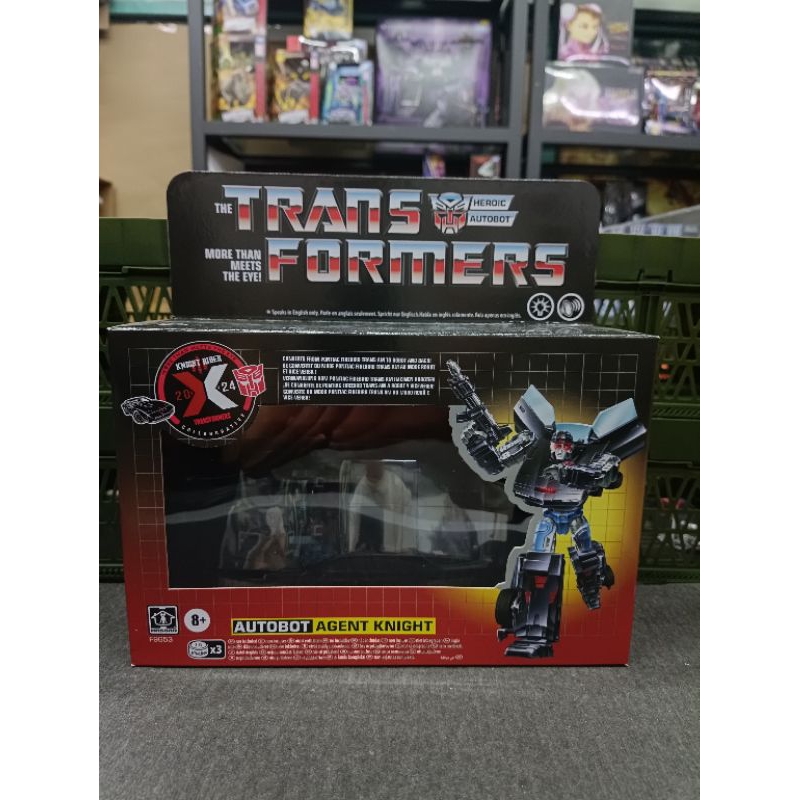 Transformers Cross Over Knight Rider Agent Knight | Shopee Malaysia
