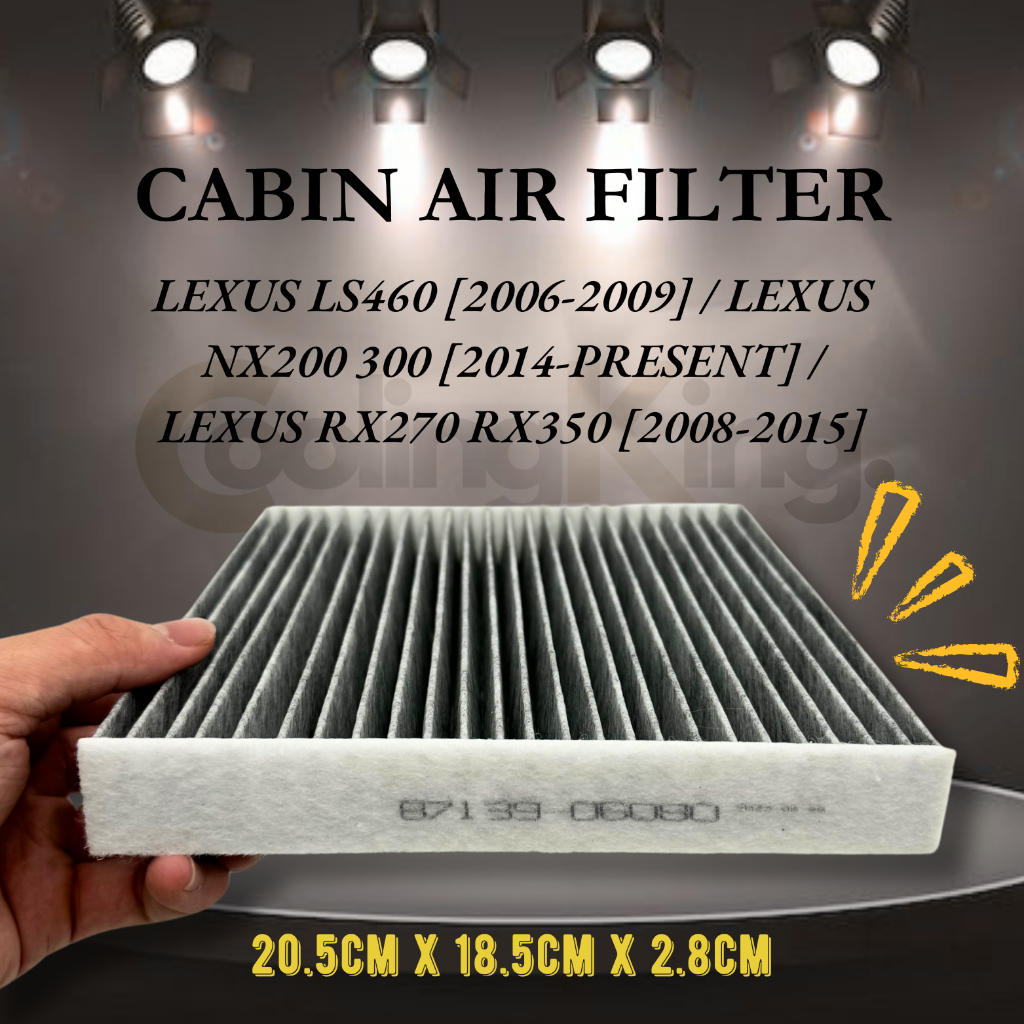 Lexus Cabin Air Filter (LS460 [20062009]) (NX200 NX300 [2014Present