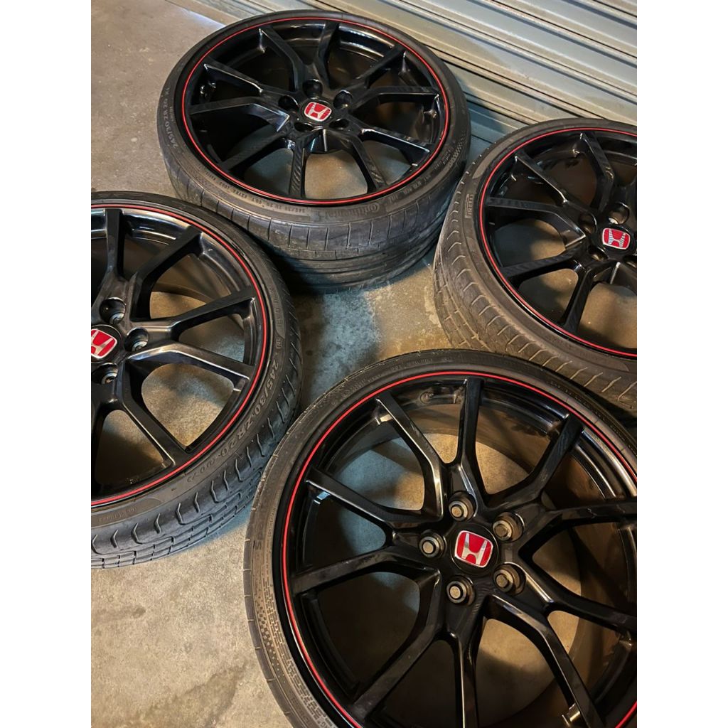 HONDA CIVIC TYPE R FK8 RIM RIMS WHEELS | Shopee Malaysia