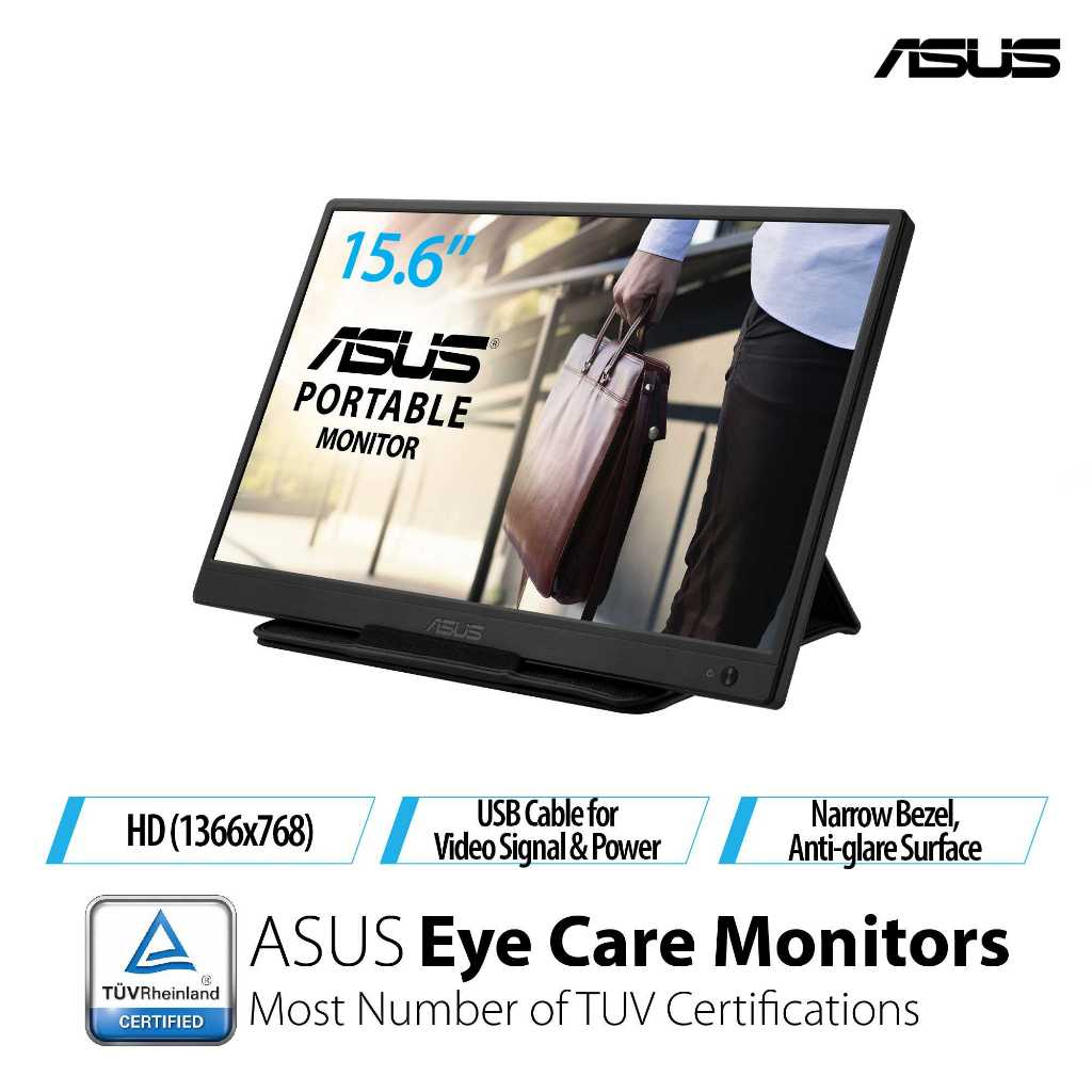 ASUS ZenScreen MB165B Portable USB Monitor ( 15.6