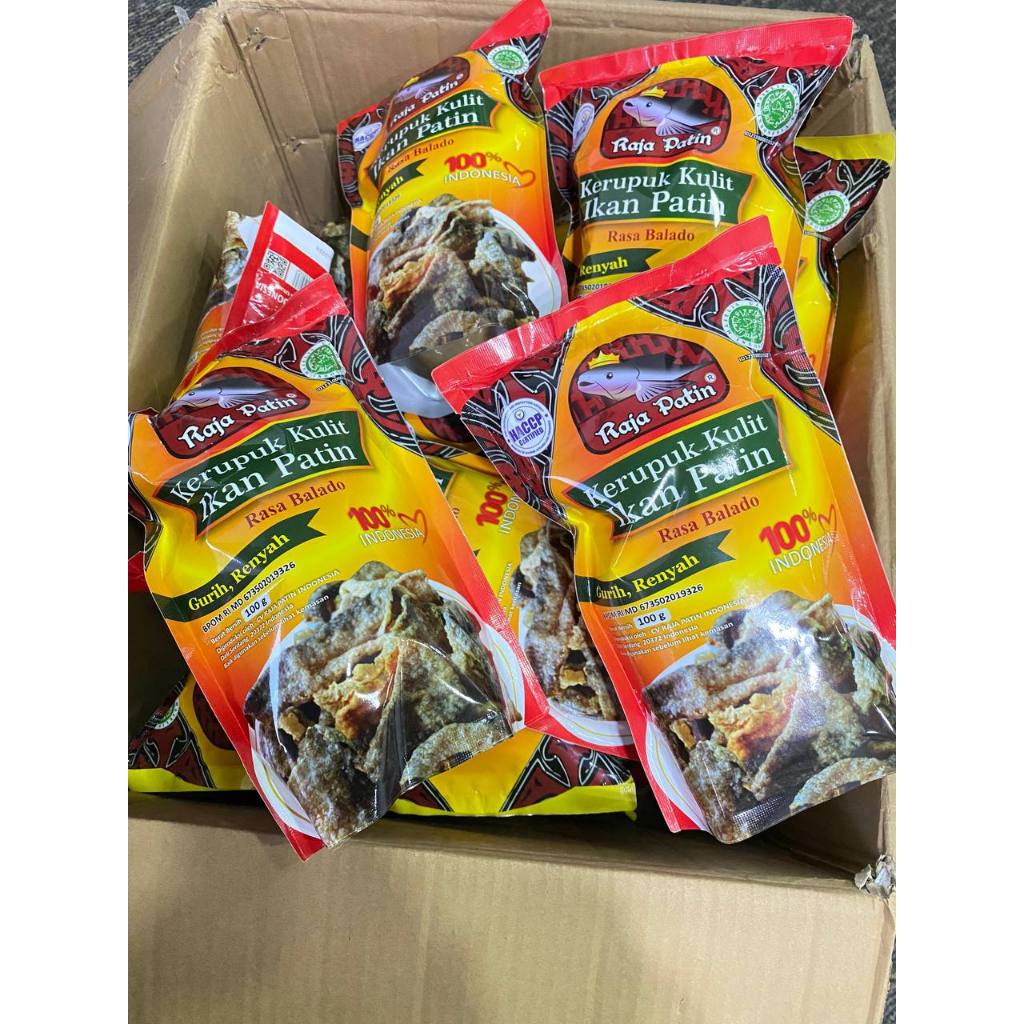 Keropok Kulit Ikan Patin Raja Patin – 3 Pilihan Perisa (Original ...