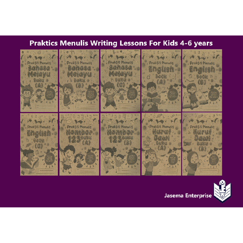 Praktis Menulis Writing Lessons For kids 4-6 Years | Shopee Malaysia