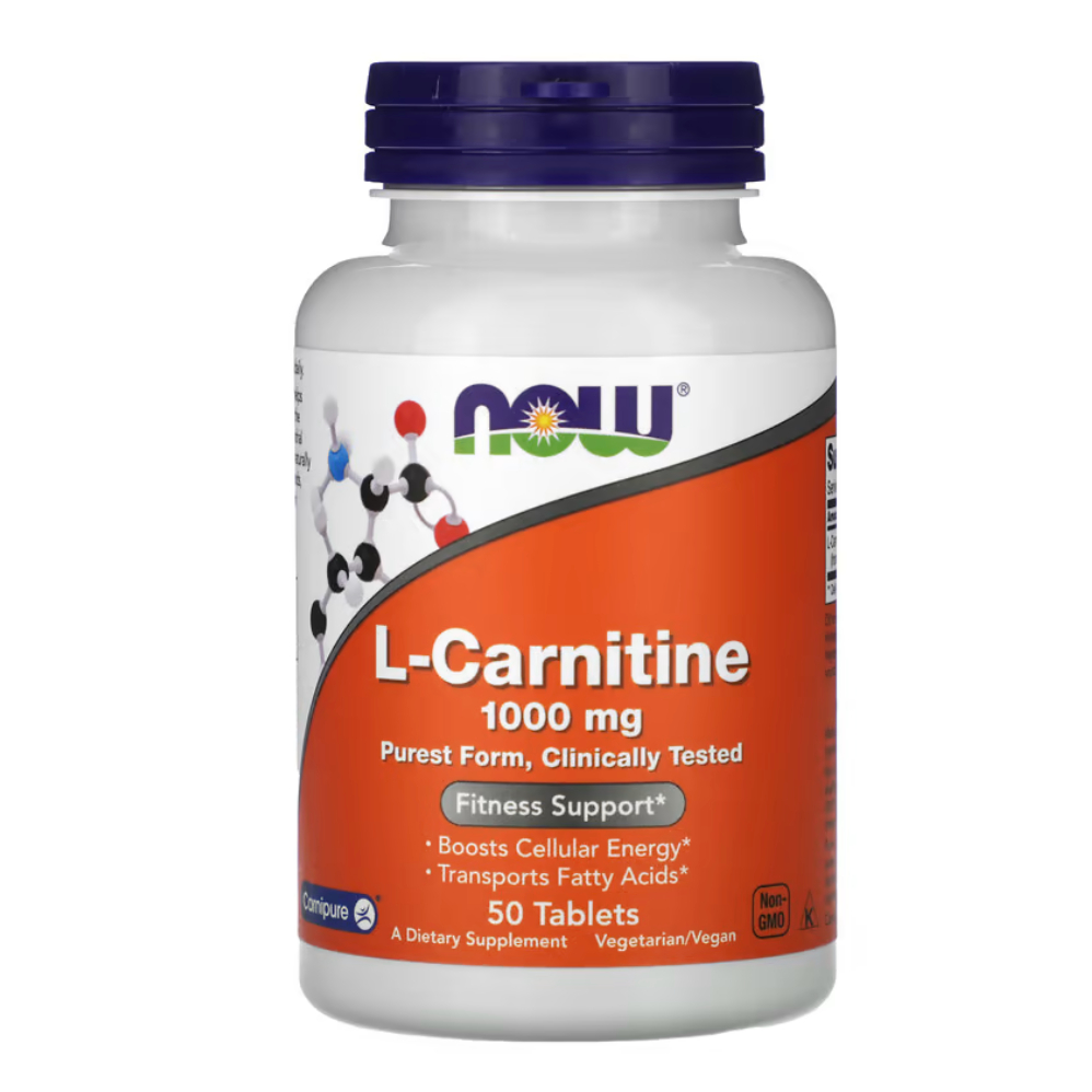 Now Foods, L-Carnitine, 1000 mg, 50 Tablets | 100 Tablets | Shopee Malaysia