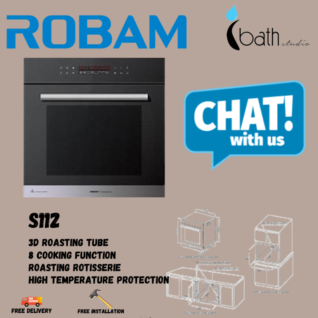Robam Built In Oven R312 | Shopee Malaysia