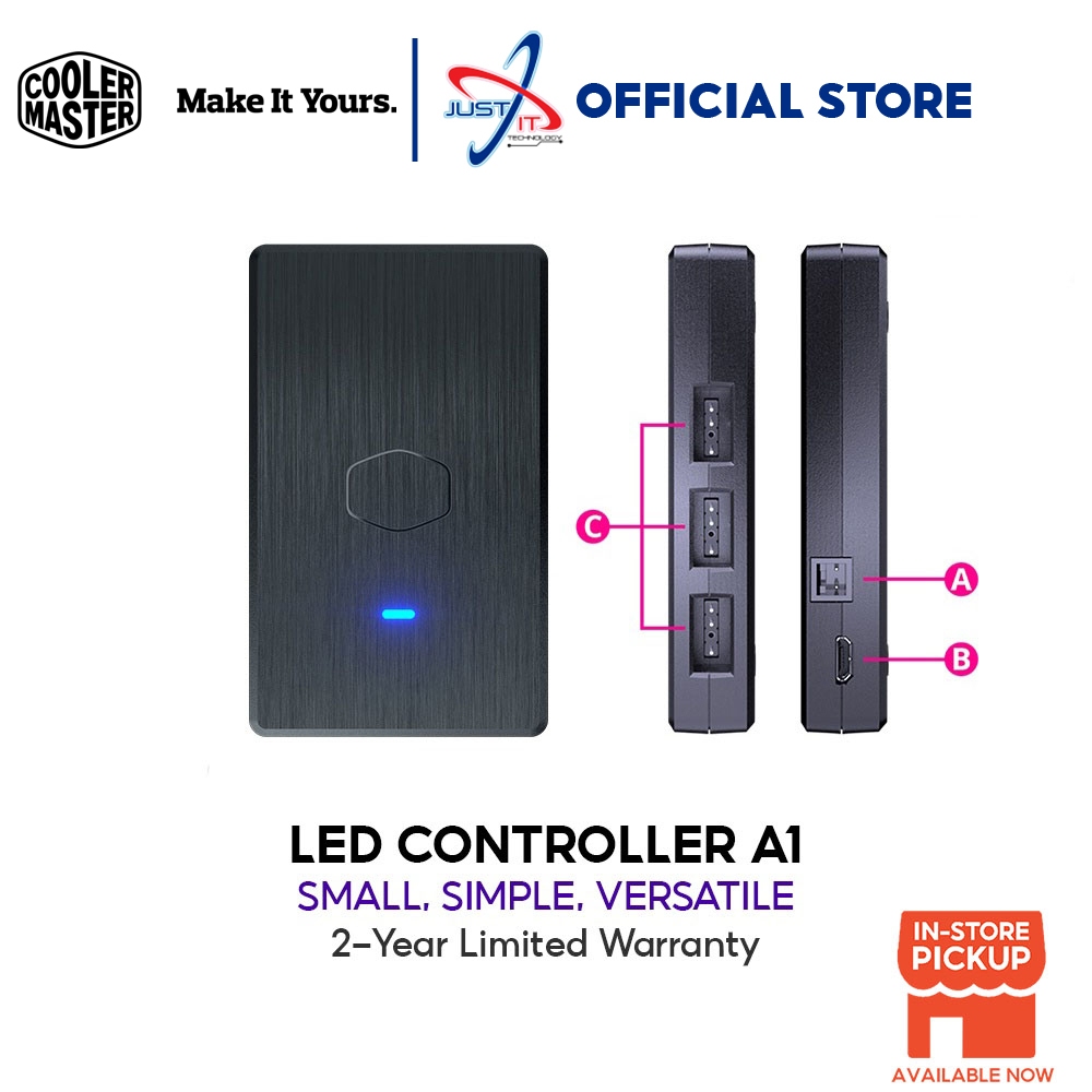 COOLER MASTER ARGB LED Controller Gen 2 (MFY-ACBN-NNUNN-R2) | Shopee ...