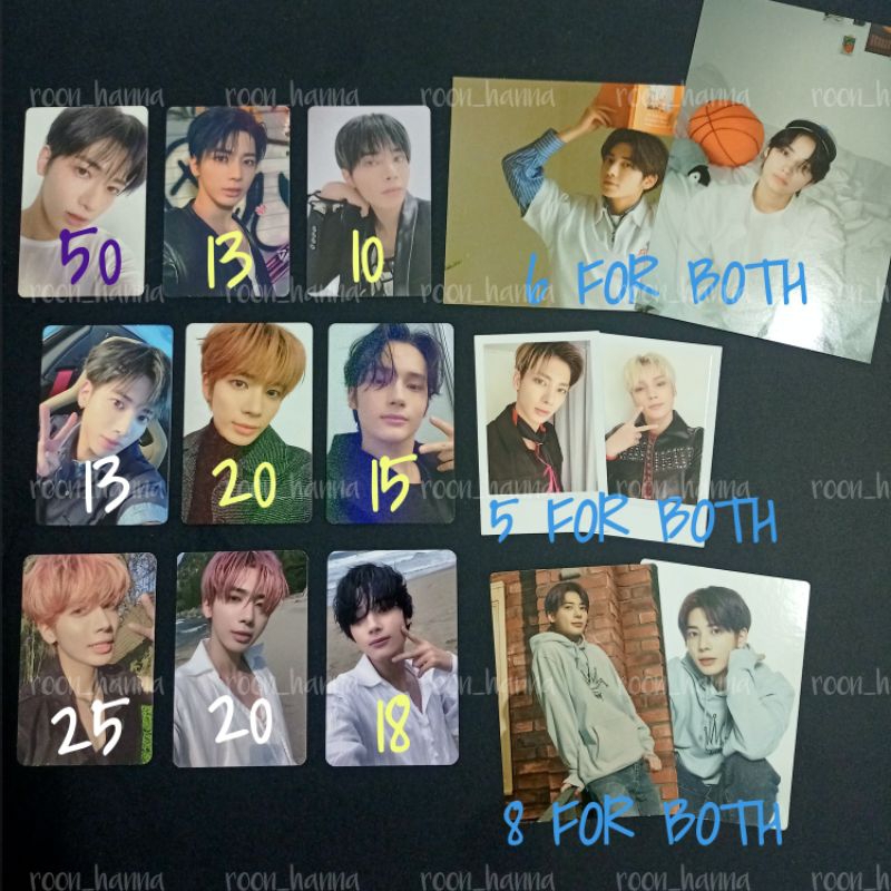 TXT TOMORROW BY TOGETHER TAEHYUN HUENING KAI PHOTOCARDS WEVERSE JAPAN ...