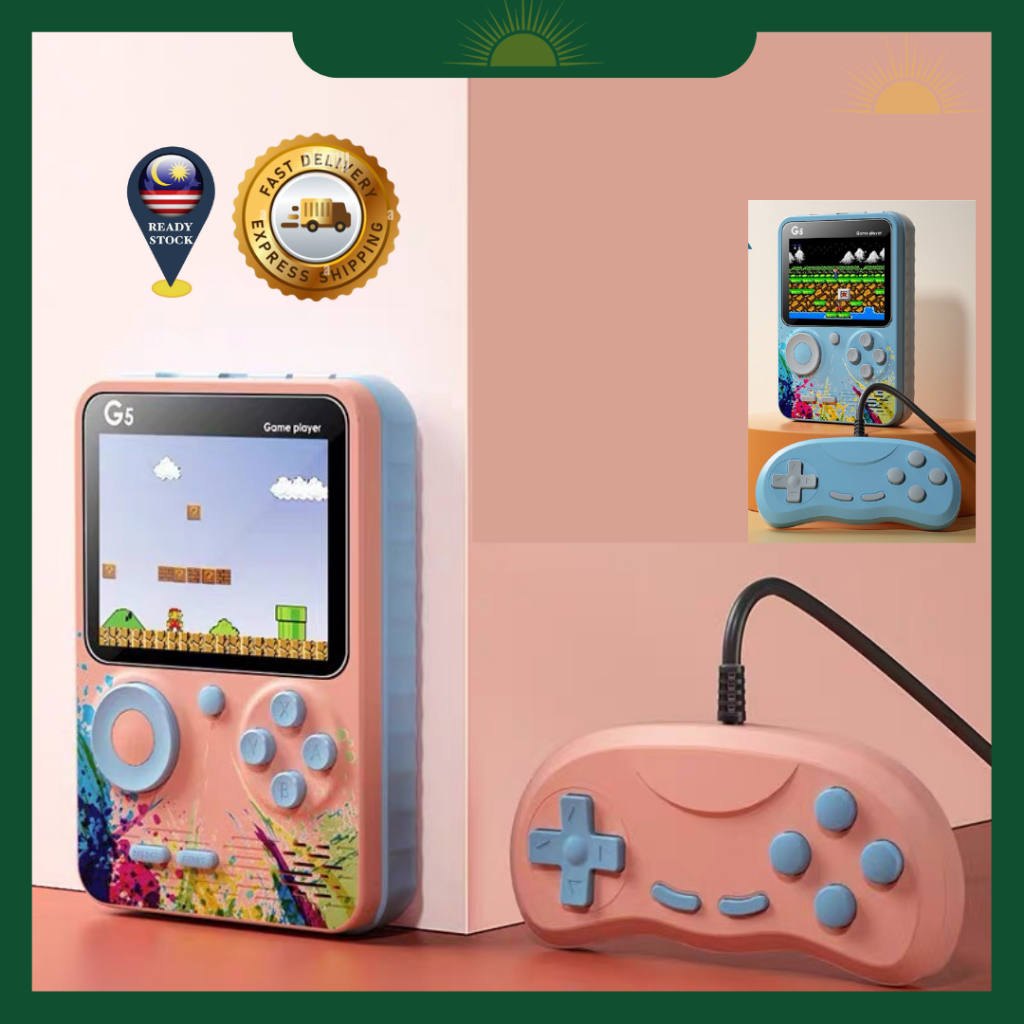 G5 USB Rechargeable Game Console Emulator Built-in 500in1 Gaming ...