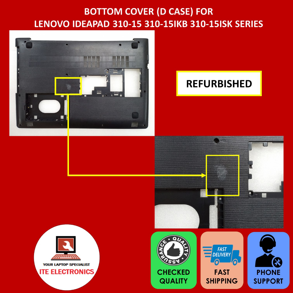 Lenovo ideapad 310 bottom cover best sale