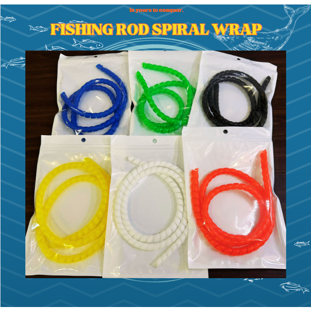 Fishing Rod Protection Spiral Wrap