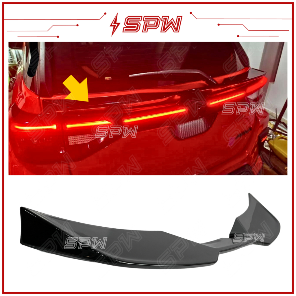 Perodua Ativa Toyota Raize Daihatsu Rocky ABS Trunk Spoiler Rear Trunk ...