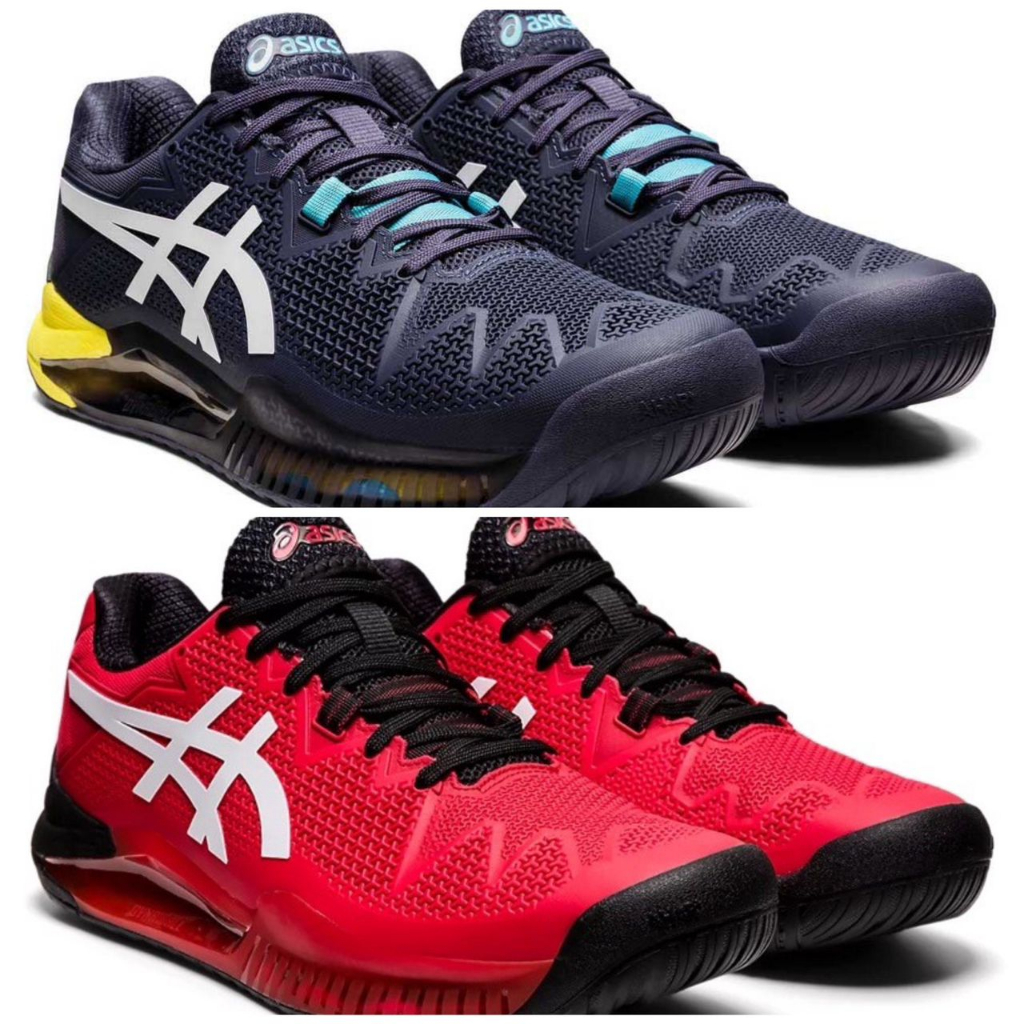 ASICS GEL RESOLUTION 8 Indoor Badminton Shoes Tennis Shoes Volleyball Shoes