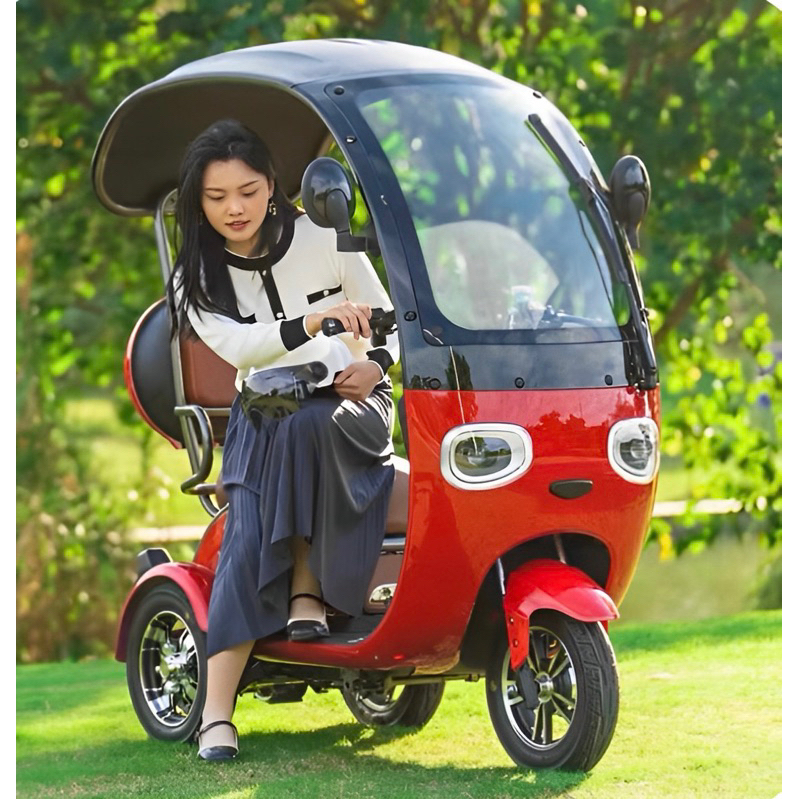 Tuk Tuk Elektrik Tricycle Skuter 4 seat 3 wheels electric scooter new ...