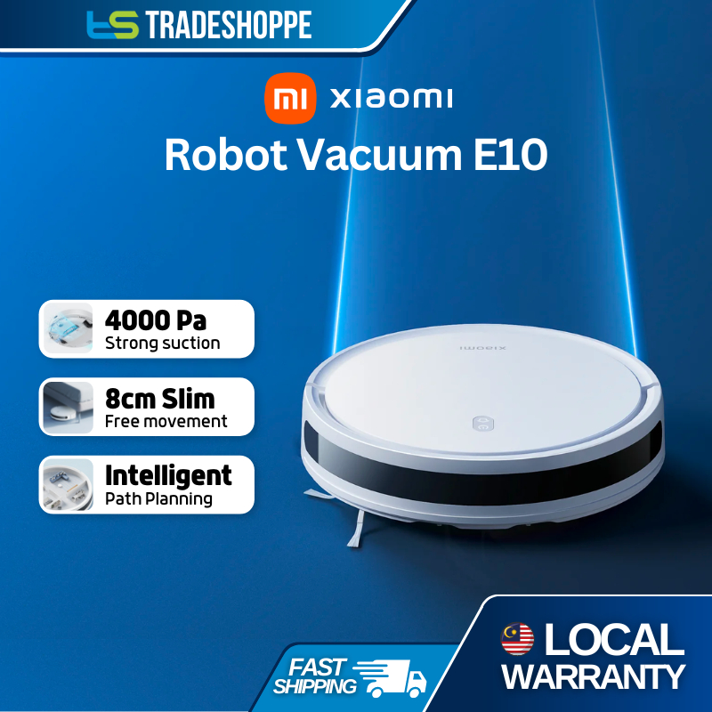 Xiaomi Mi Smart Robot Vacuum E10 4000pa Sweep + Mop WiFi Clean Mijia Home APP Control Vacuum