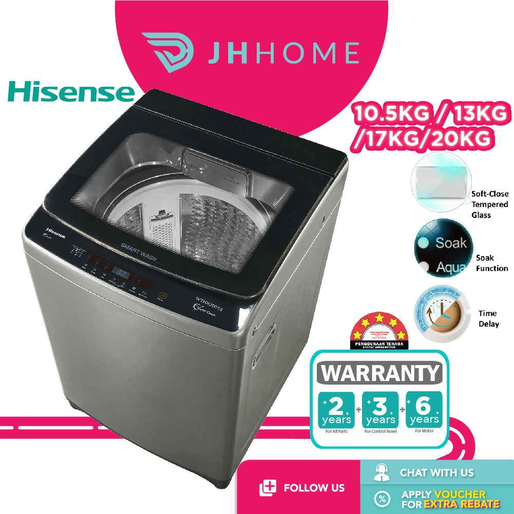 hisense washing machine 20kg