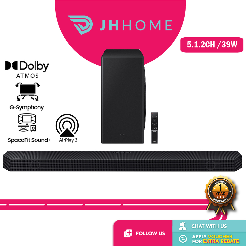 Samsung HW-Q800C Q-Symphony SpaceFit Sound Pro Sony