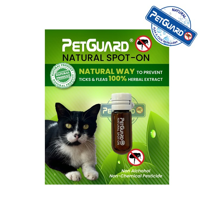 Petguard Natural SpotOn For Cat Shopee Malaysia