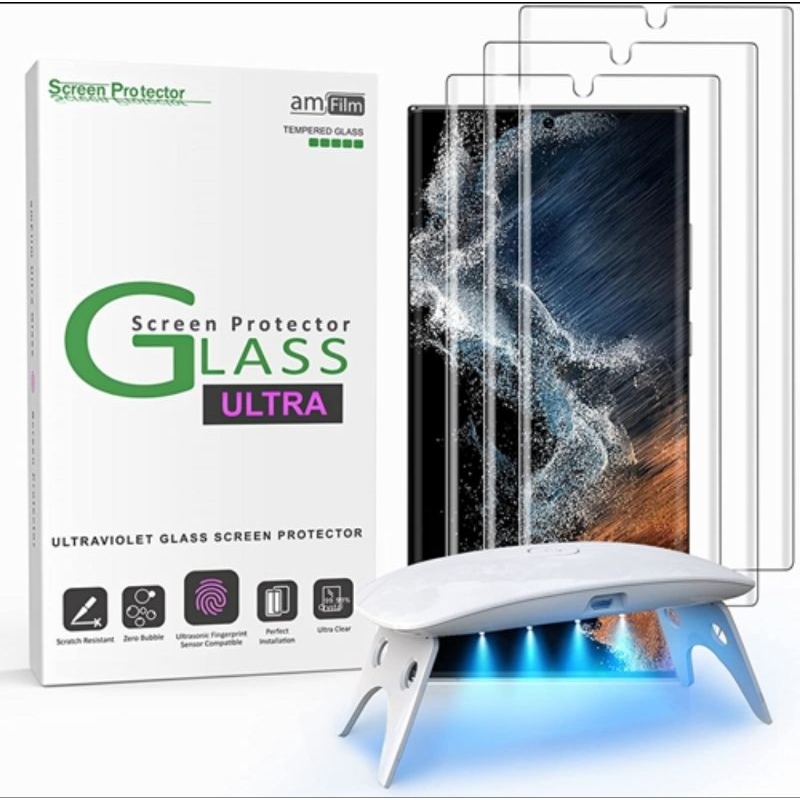 Amfilm S20 Gel Screen Protector AmFilm 3D Curved Tempered Glass