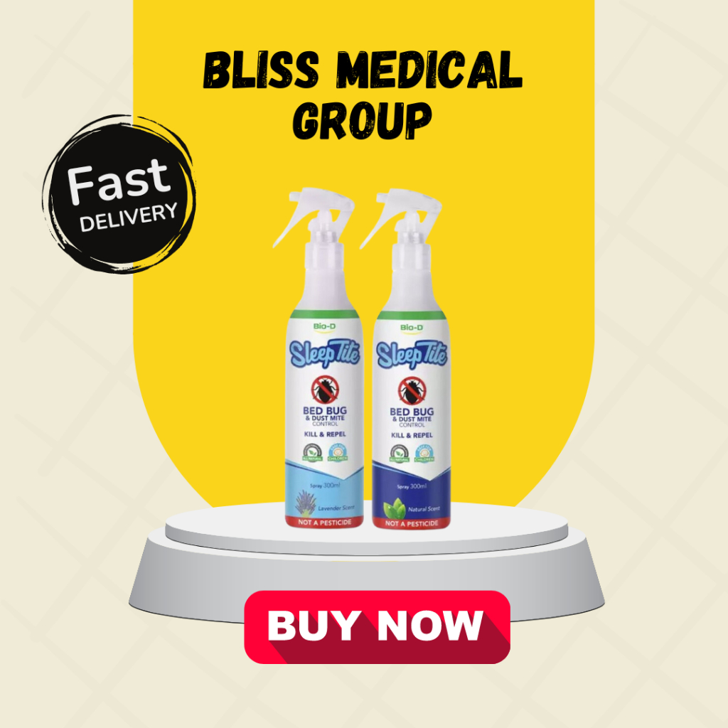 Sleeptite bed bug & dust mite control spray 300ml (natural/lavendar