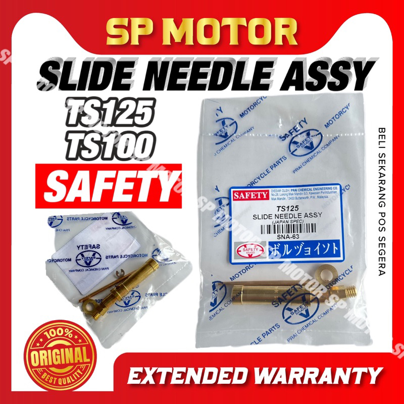 ( SAFETY ) SLIDE NEEDLE Suzuki TS125 / TS100 Jarum Slide Carburetor ...