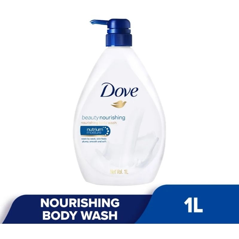 Dove Shower Gel Beauty Nourishing 1L Shopee Malaysia